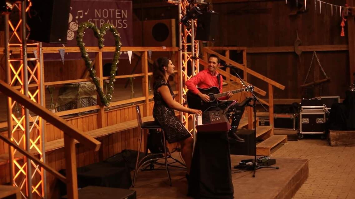 Livemusik für den Empfang 