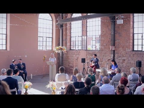 Weus&#39;d a Herz hast wia a Bergwerk Rainhard Fendrich 2022 | Musik Hochzeit | Gleichgeschlechtlich - Notenstrauss Live Performance