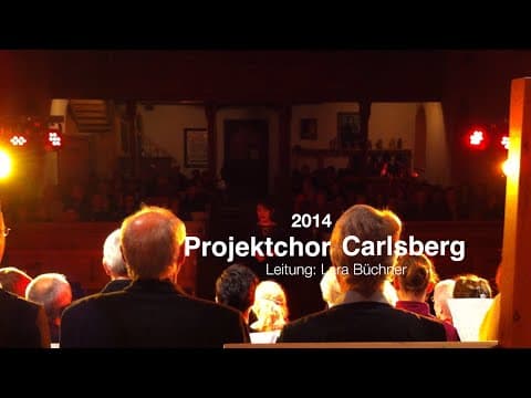 Chorprojekt Carlsberg 2014 - In der Stille angekommen - Notenstrauss Live Performance
