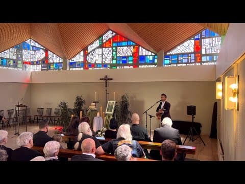 Ueber sieben Brücken musst du gehn (Karat) | Live Gitarre Beerdigung | Musik Mainz Friedhof - Notenstrauss Live Performance