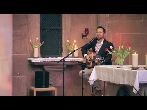 Das wünsch ich dir Buchholz christliches Tauflied St Peters Dom Worms Sänger mit Gitarre Livemusik - Notenstrauss Live Performance