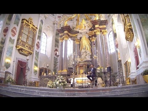 Hallelujah Cohen | Jesuitenkirche Mannheim Trauung | Heiraten in Mannheim | Musiker buchen - Notenstrauss Live Performance
