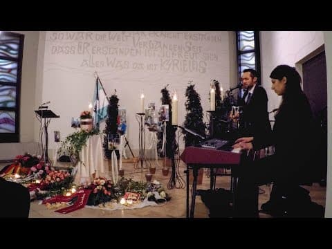Komm, großer schwarzer Vogel | Livemusik Trauerfeier Mainz Bischhofsheim | Gesang Gitarre Klavier - Notenstrauss Live Performance