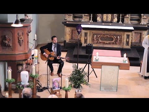 Halleluja Trauerversion Live gesungen | Sänger für Beerdigung Grünstadt Kirchheim Bolanden - Notenstrauss Live Performance