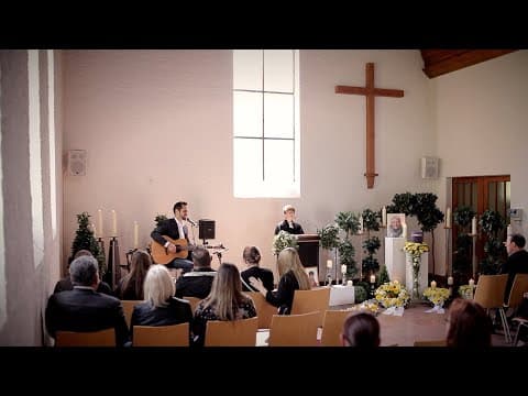 Hallelujah | Beerdigung mit Sänger in Bad Bergzabern | Deutscher Text - Notenstrauss Live Performance