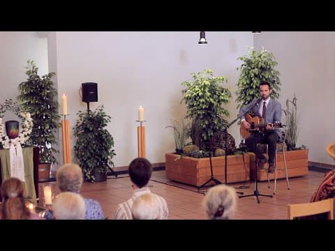 Bridge Over Troubled Water | Simon Garfunkel Cover | Live at funural | Guitar Vocal Live | Mannheim - Notenstrauss Live Performance