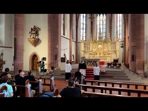 Menschenjunges Reinhard Mey | Livemusik zur Taufe vorgetragen | Dieburg Raum Bensheim Darmstadt - Notenstrauss Live Performance