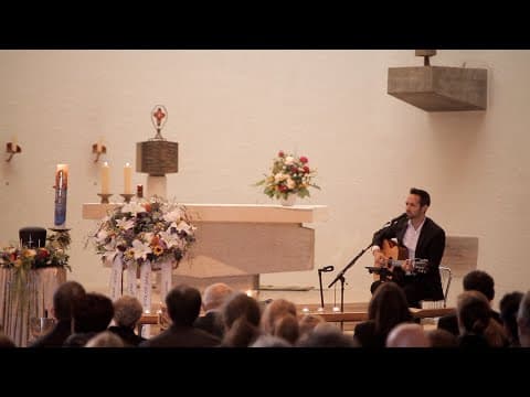 Bonhoeffer Gedicht zur Beerdigung | Livemusik zum Trauerfall | Christliche Hoffnung - Notenstrauss Live Performance