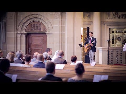 Ich liebe dich live Christuskirche Mannheim Hochzeit | Reinhard Mey - Notenstrauss Live Performance
