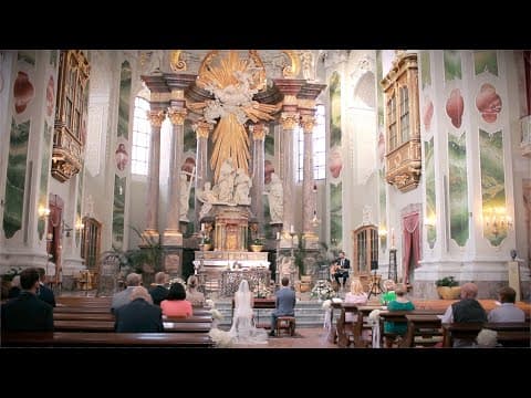 Teil von meinem Herzen | Heiraten in Jesuitenkirche Mannheim | Sänger zur Hochzeit buchen - Notenstrauss Live Performance