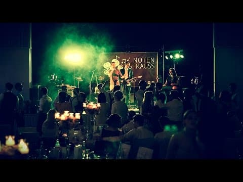 Partyband für Hochzeit in Mannheim Ludwigshafen Wien | Dj Liveband Kaiserslautern Heidelberg - Notenstrauss Live Performance