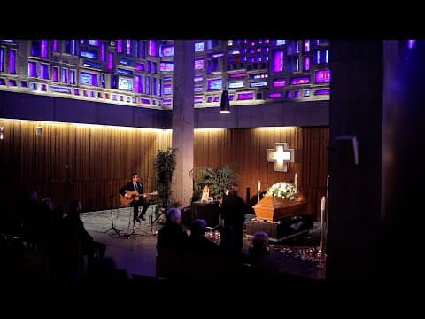 Gute Reise | Hauptfriedhof Mannheim | Trauerfeier mit Lieblingslied begleiten lassen | kein Playback - Notenstrauss Live Performance