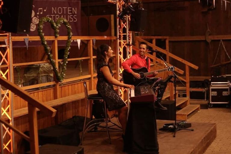 Livemusik für Sektempfang & Dinner